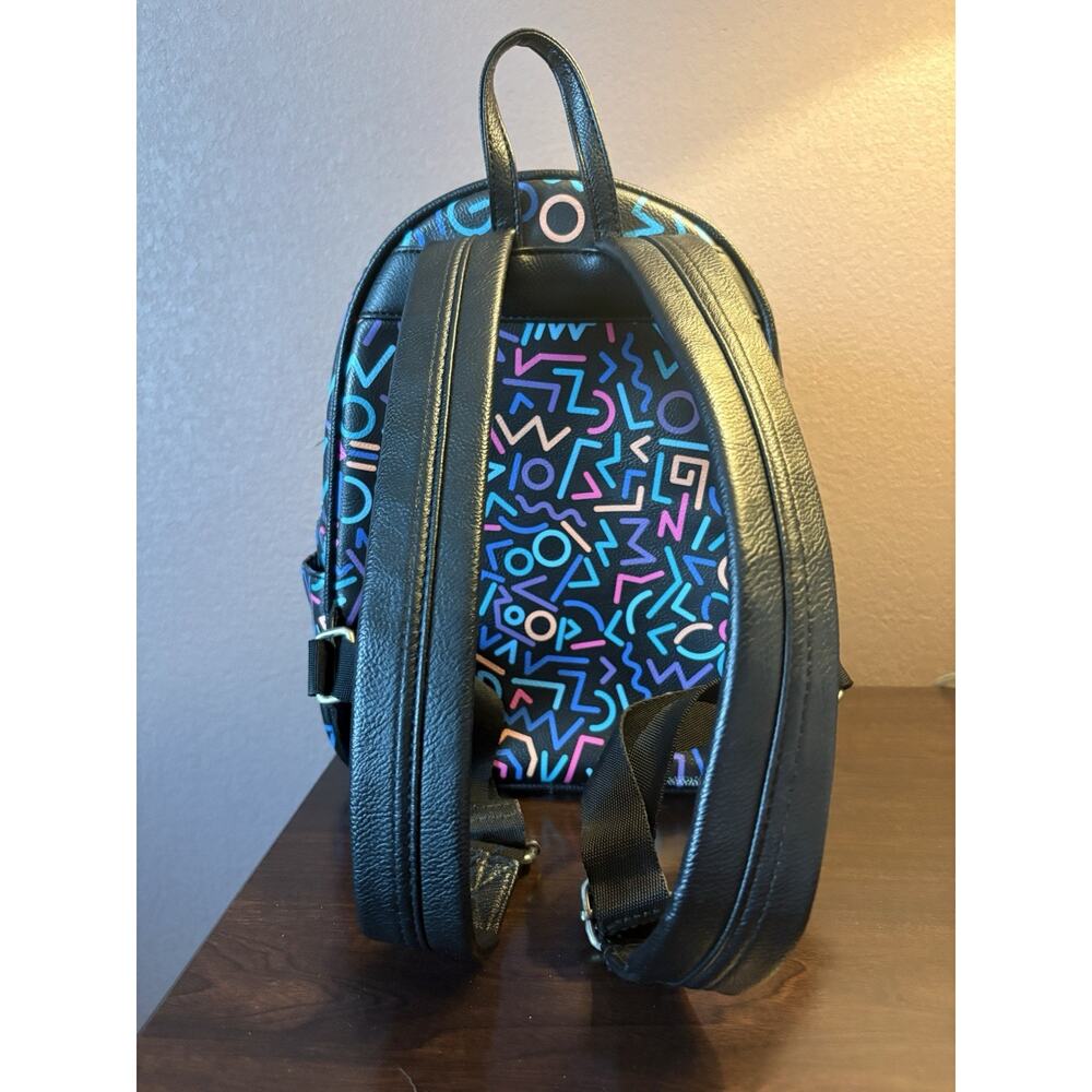 Funko Stranger Things Retro Style Mini Backpack Geometric 80s Design New - Picture 3 of 7